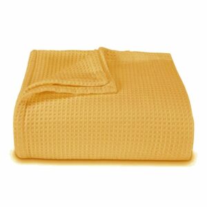 Κουβέρτα Πικέ Colors Yellow