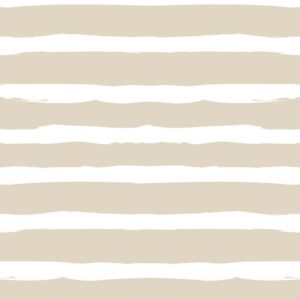 ΤΑΠΕΤΣΑΡΙΑ SIMPLE Irregular Stripes Beige White